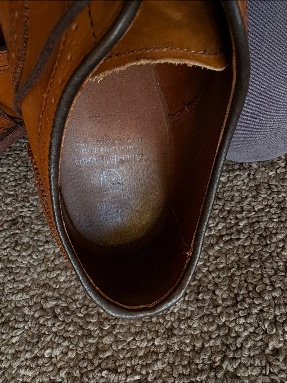 Allen Edmonds classic wingtip